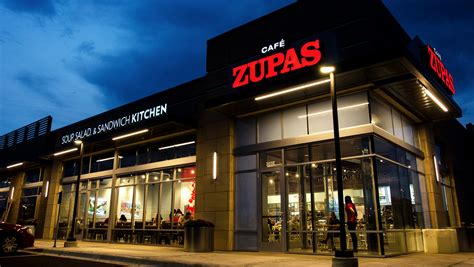 Latest reviews, photos and ratings for Caf&233; Zupas at 2950 W 66th St in Edina - view the menu, hours, phone number, address and map. . Cafe zupas near me